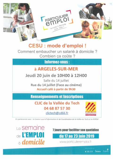 Réunion d'information sur les démarches de l'emploi à domicile