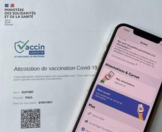 ATTESTATION DE VACCINATION A IMPORTE DANS TousAntiCovid Carnet